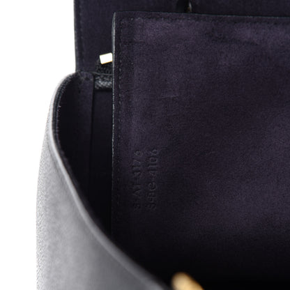 Celine Grained Calfskin Mini Belt Bag Black 9 of 10