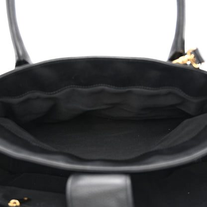 Chanel Calfskin Cerf Executive Shopper Tote Black 7 of 16