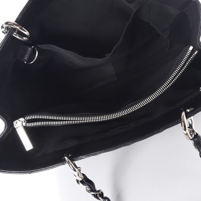 Chanel Caviar Quilted Grand Shopping Tote GST Black 5 of 12