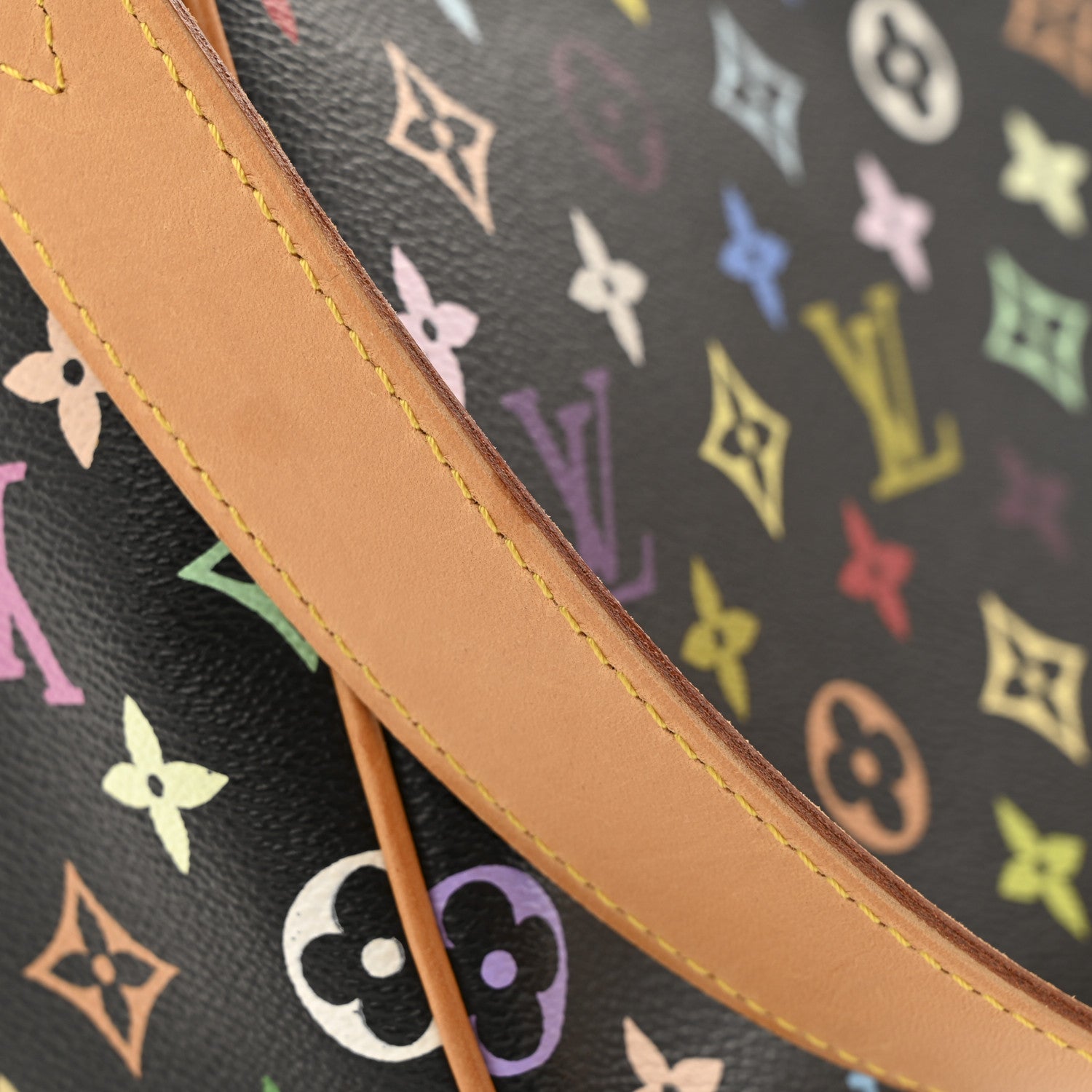 Louis Vuitton Monogram Multicolor Lodge GM Black 1737468