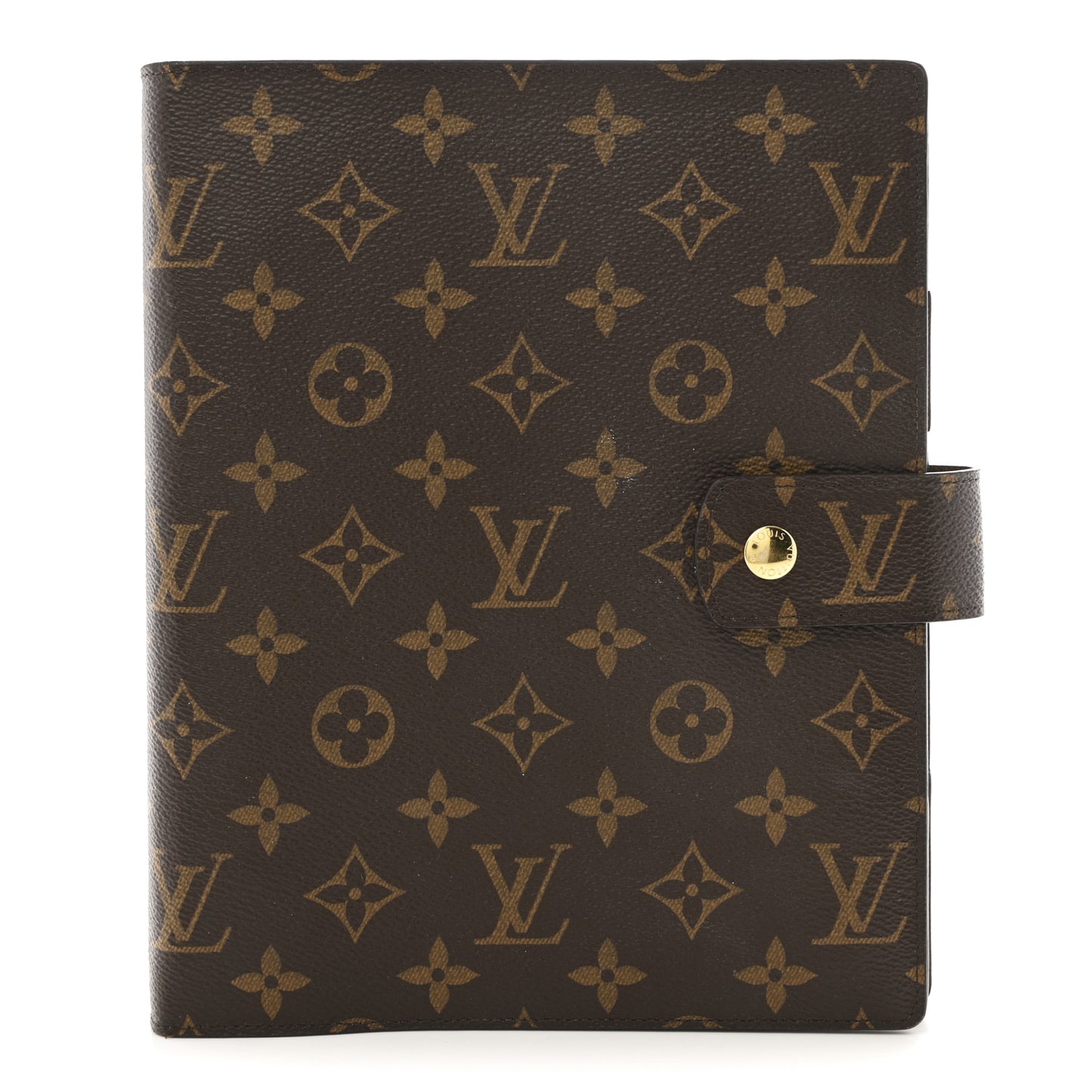 Monogram Large Ring Agenda Cover