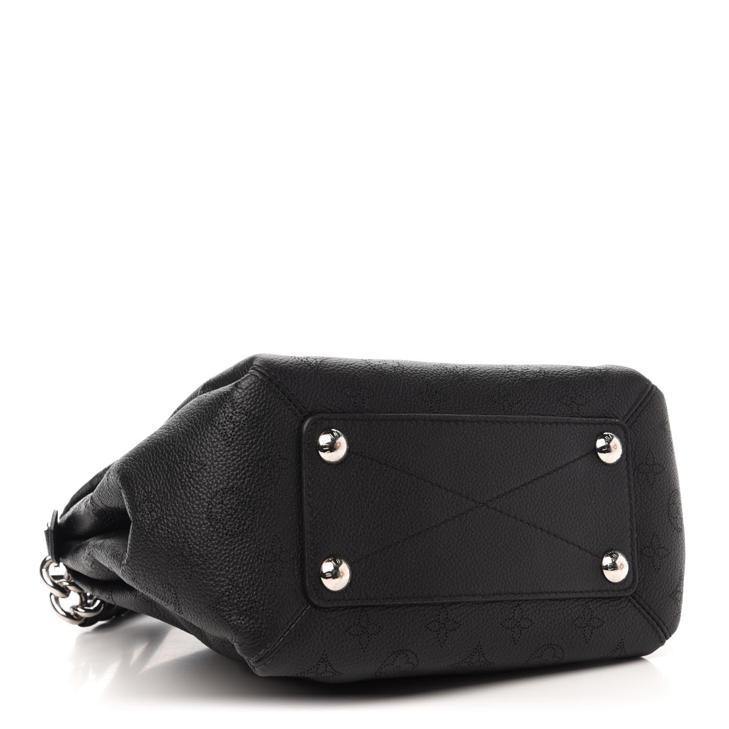 Louis Vuitton Mahina Babylone Chain BB Black 4 of 10