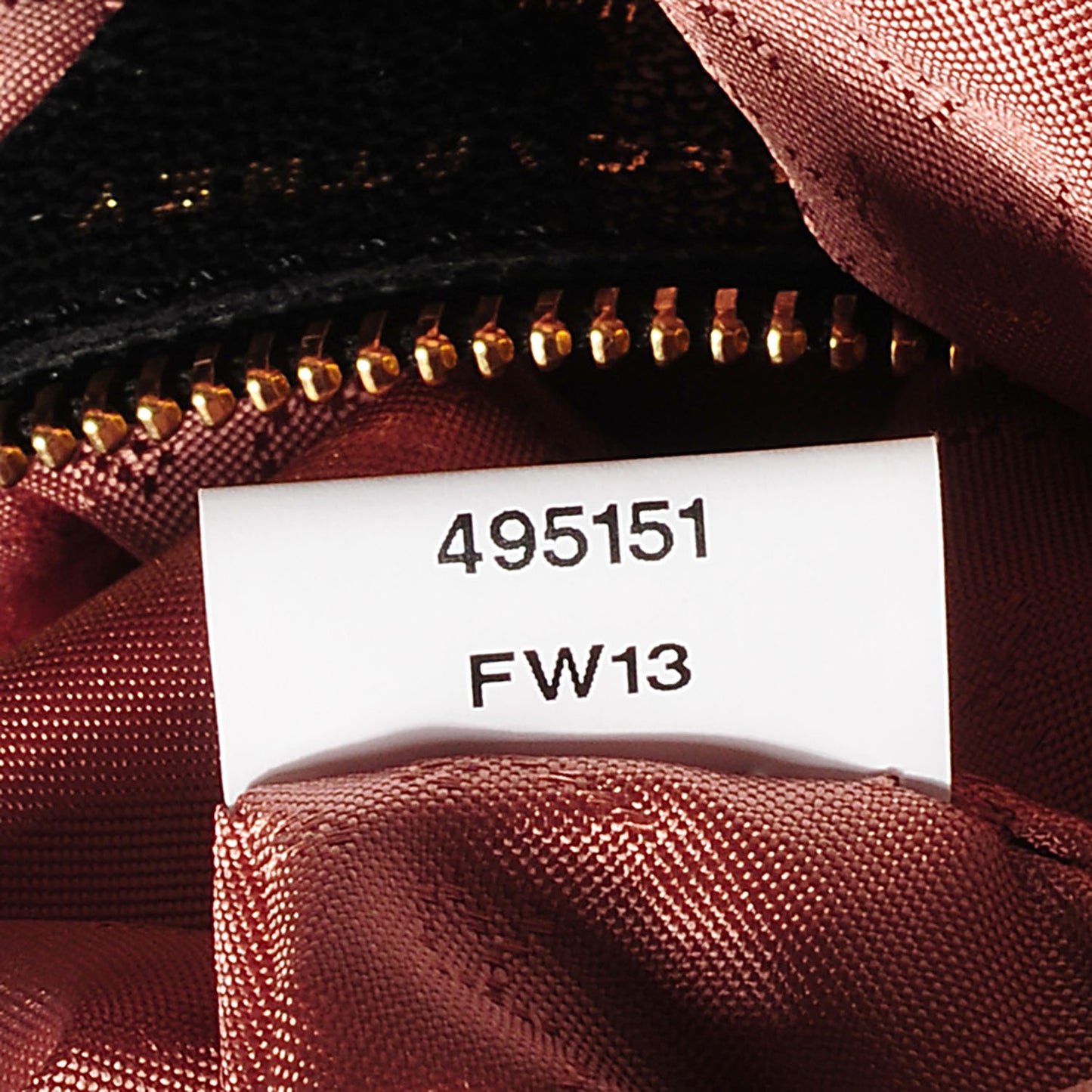 Faux Leather Shaggy Deer Big Falabella Black