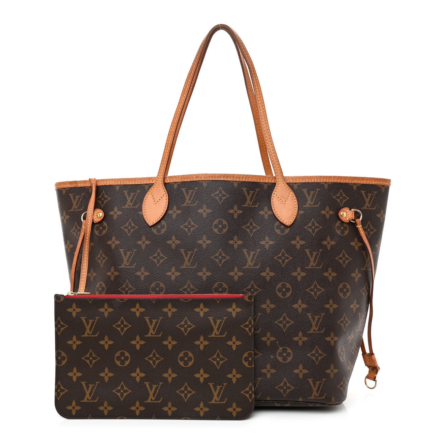 Monogram Neo Neverfull MM Cherry