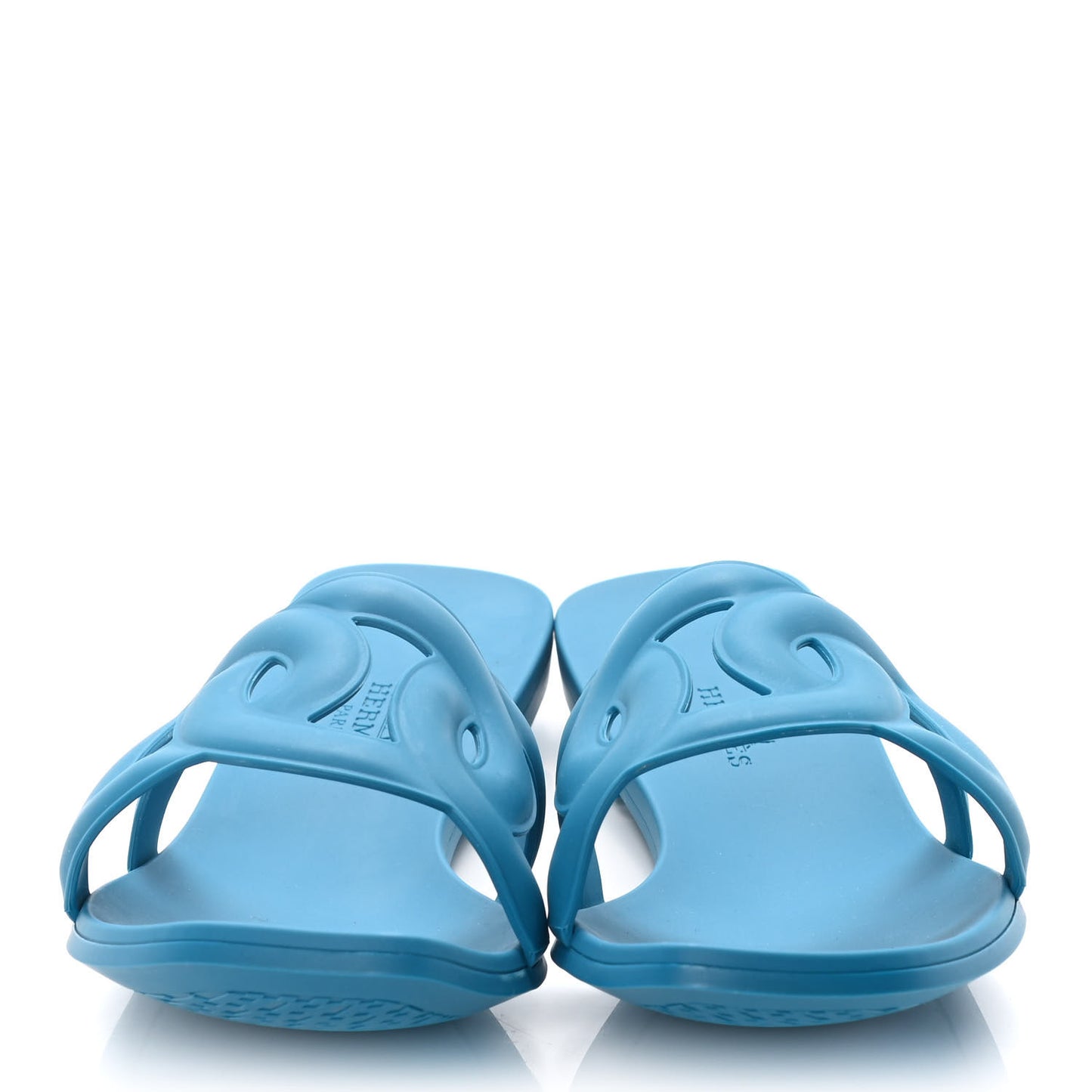Rubber Aloha Sandals 37 Bleu Vif