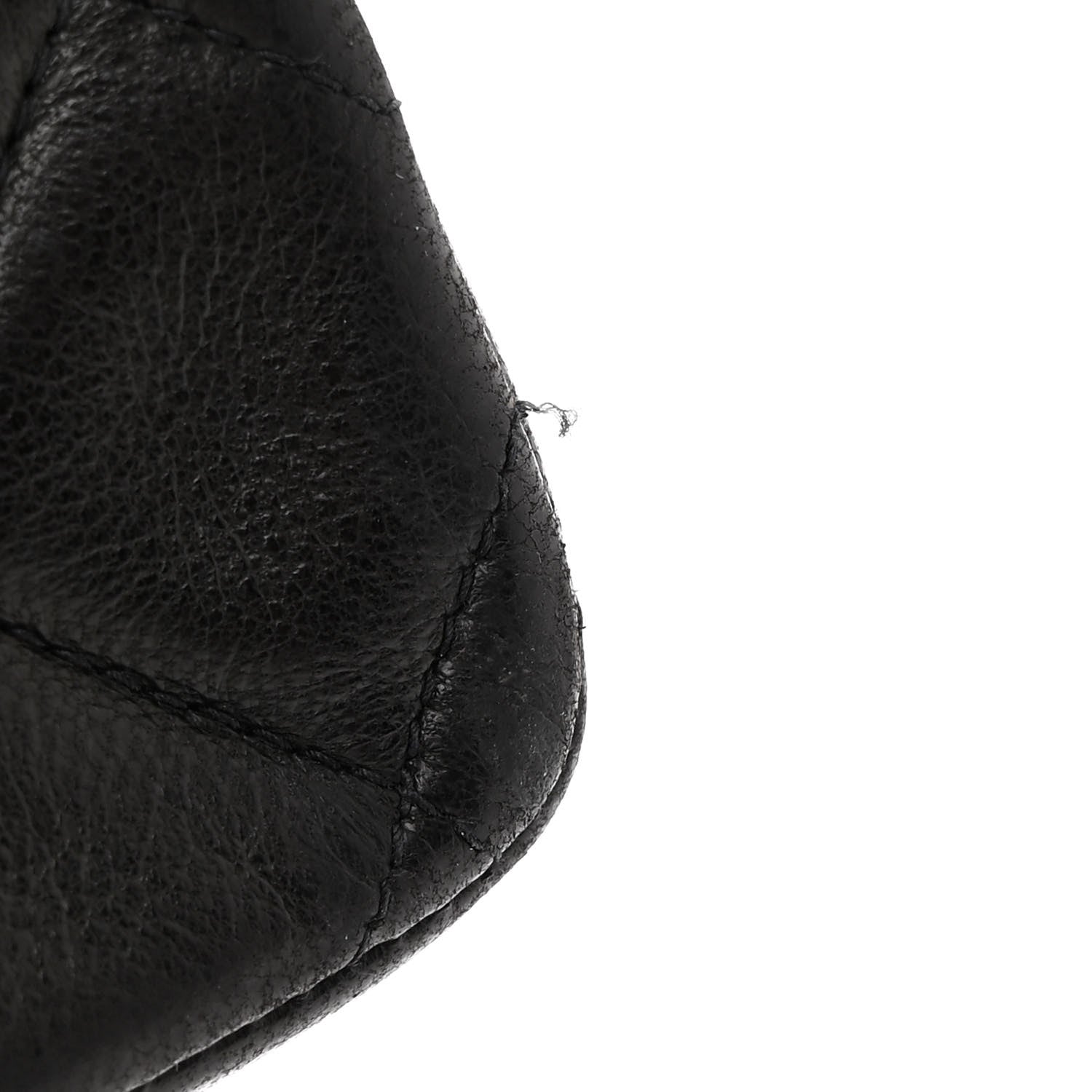 Chanel Lambskin Quilted Medium Double Flap Black 11 of 11
