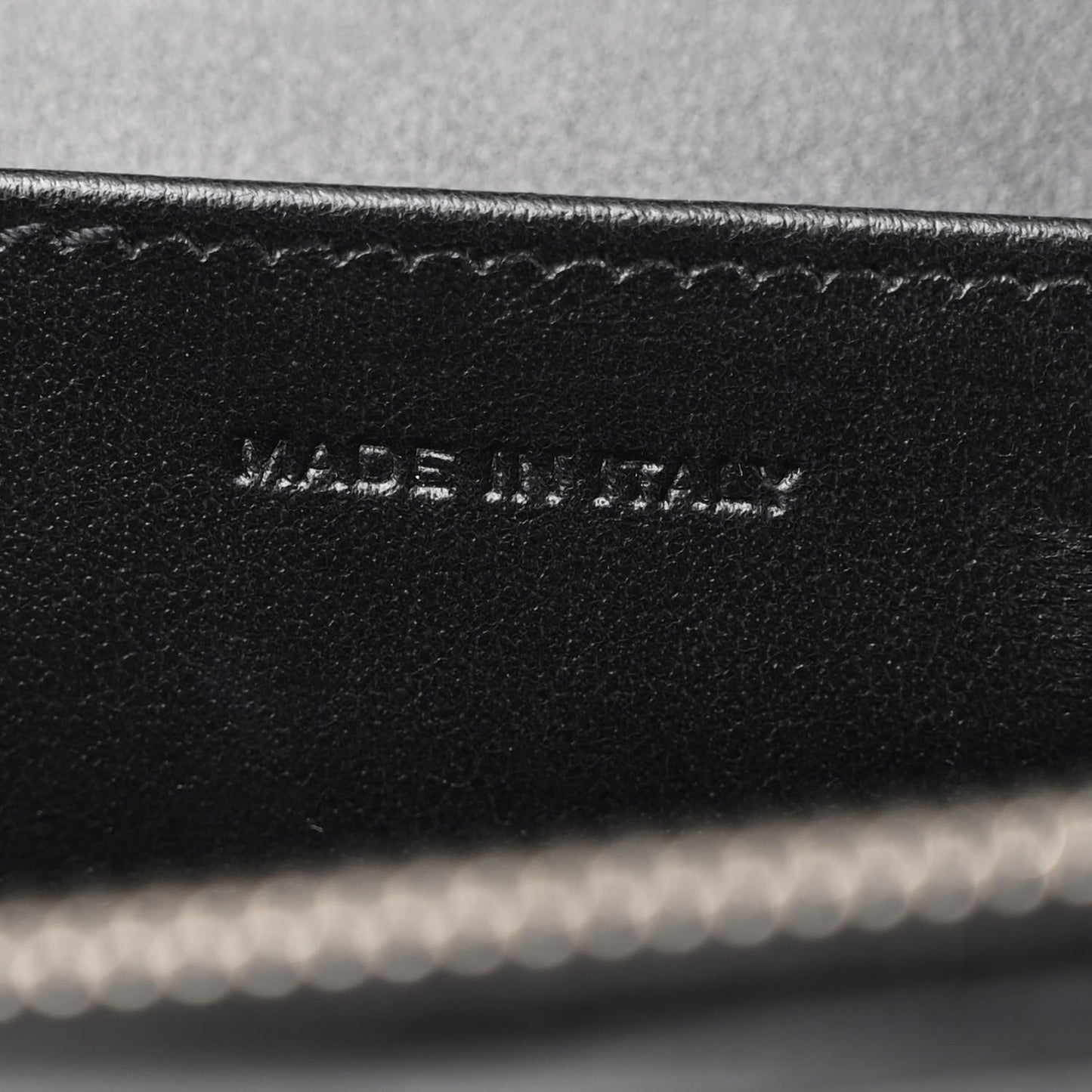 Calfskin Crocodile Embossed Monogram Uptown Crossbody Black