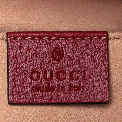 Gucci GG Supreme Monogram Flora Web Small Ophidia Tote Bag Red 6 of 12