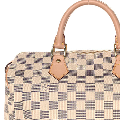 Louis Vuitton Damier Azur Speedy 30 8 of 12