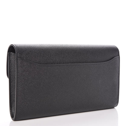 Hermes Epsom Constance Long Wallet Black 3 of 8