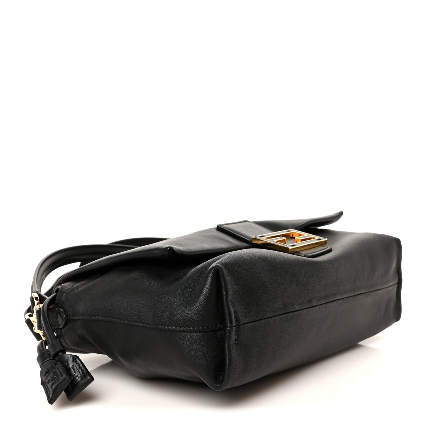 Nappa Medium Mamma Baguette Black