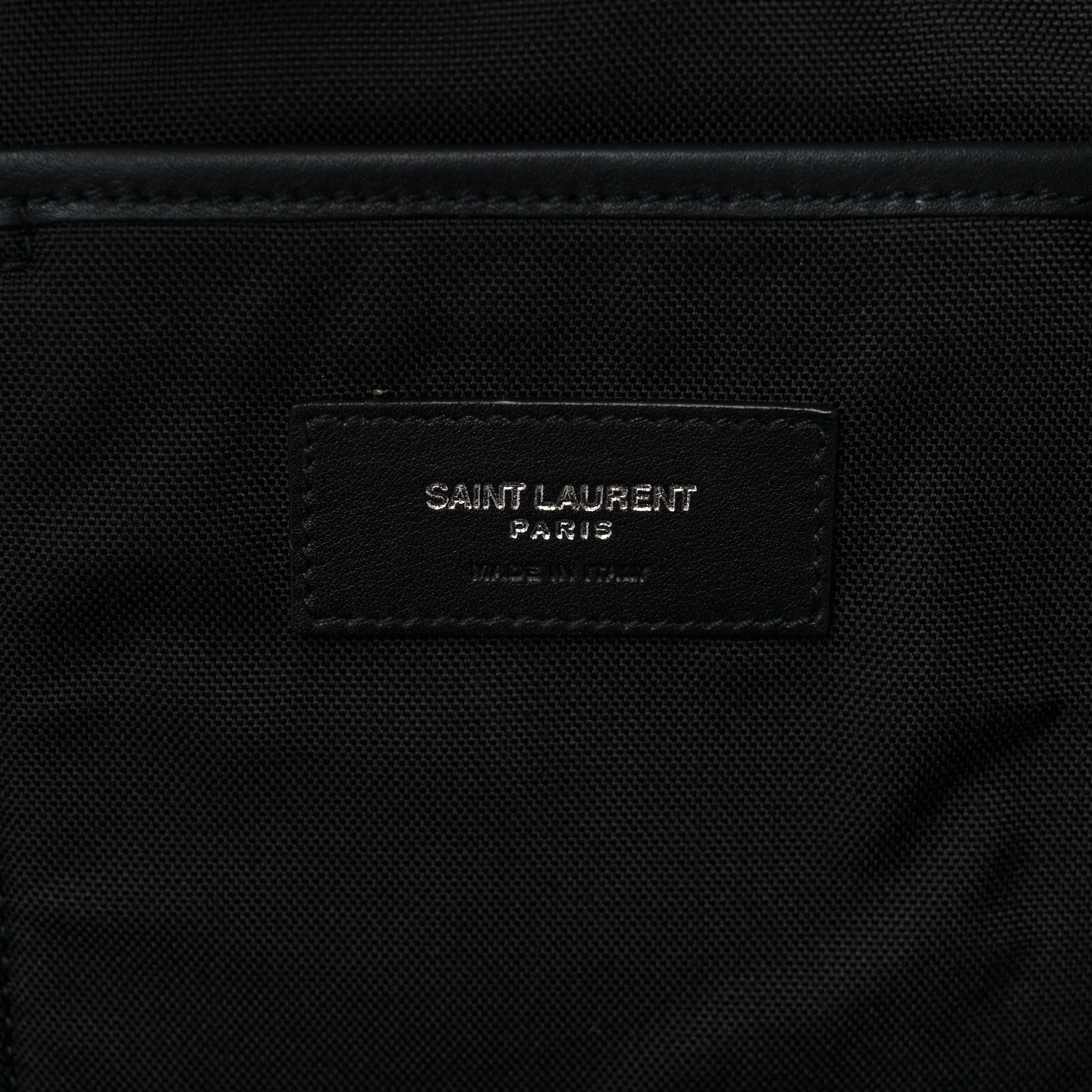 Saint Laurent X GOOGLE Canvas Cit-E Jacquard Backpack Black 6 of 14