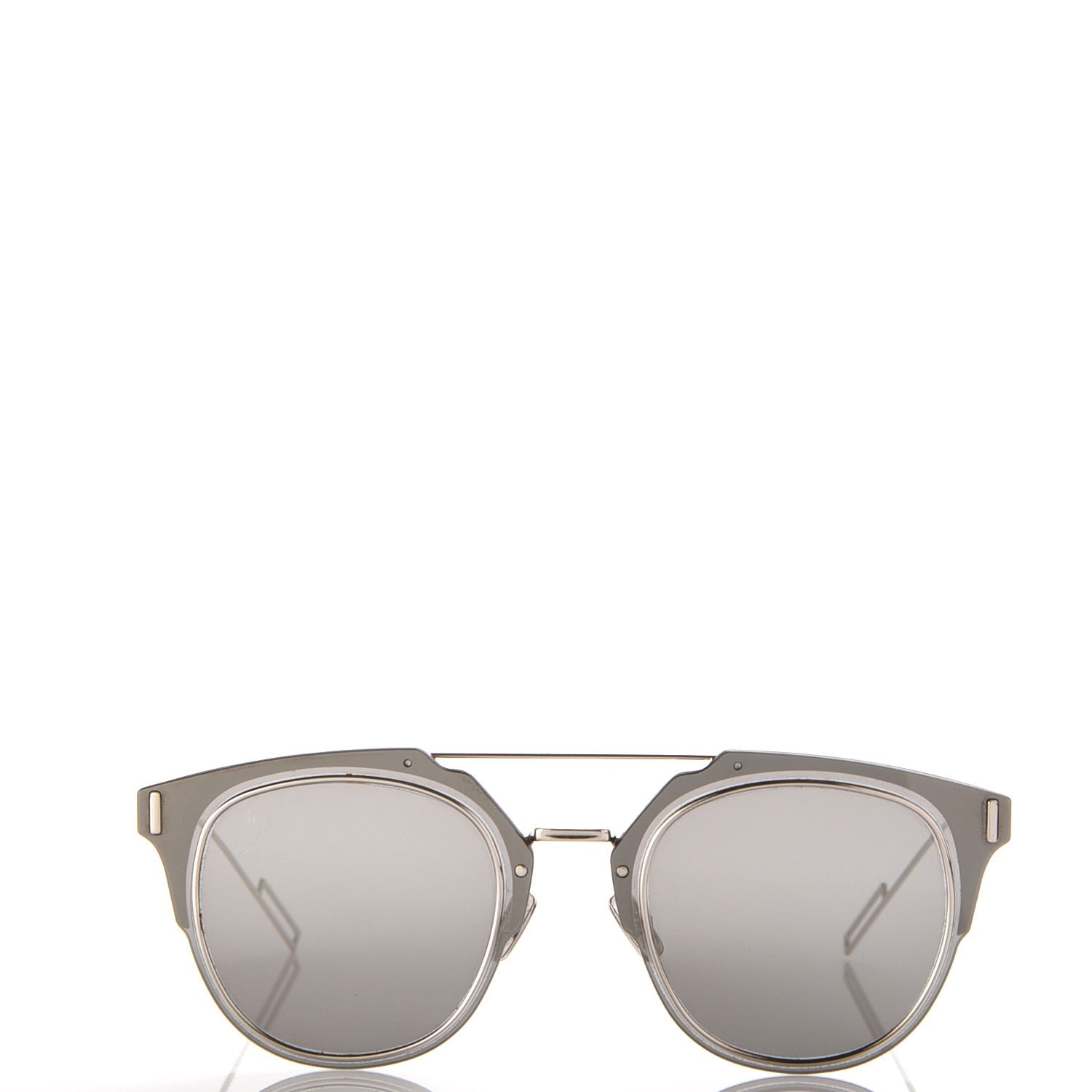 Christian Dior Composit 1.0 Round Sunglasses Silver 2 of 7
