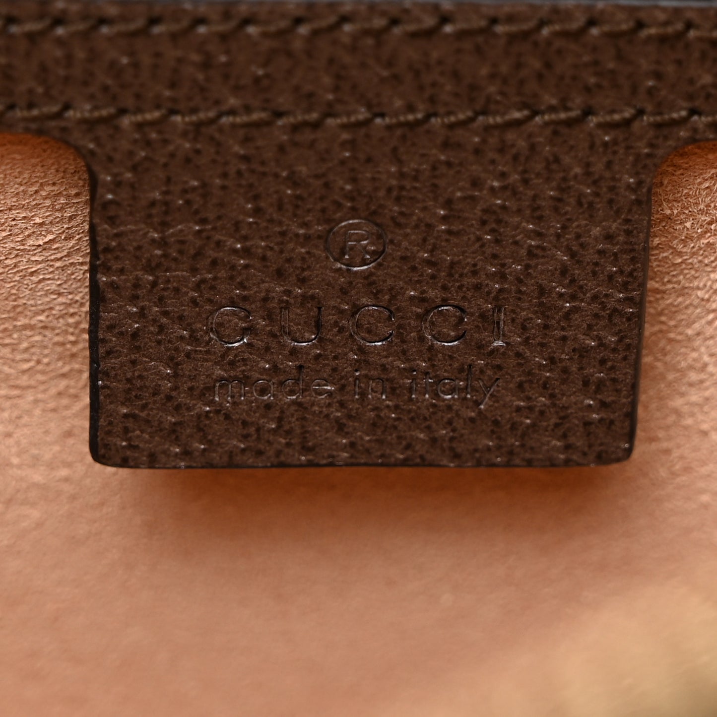 GG Supreme Monogram Web Small Ophidia Top Handle Shoulder Bag Brown