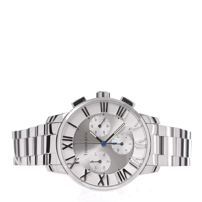 Tiffany Stainless Steel 36mm Atlas Chronograph Quartz Watch 3 of 8
