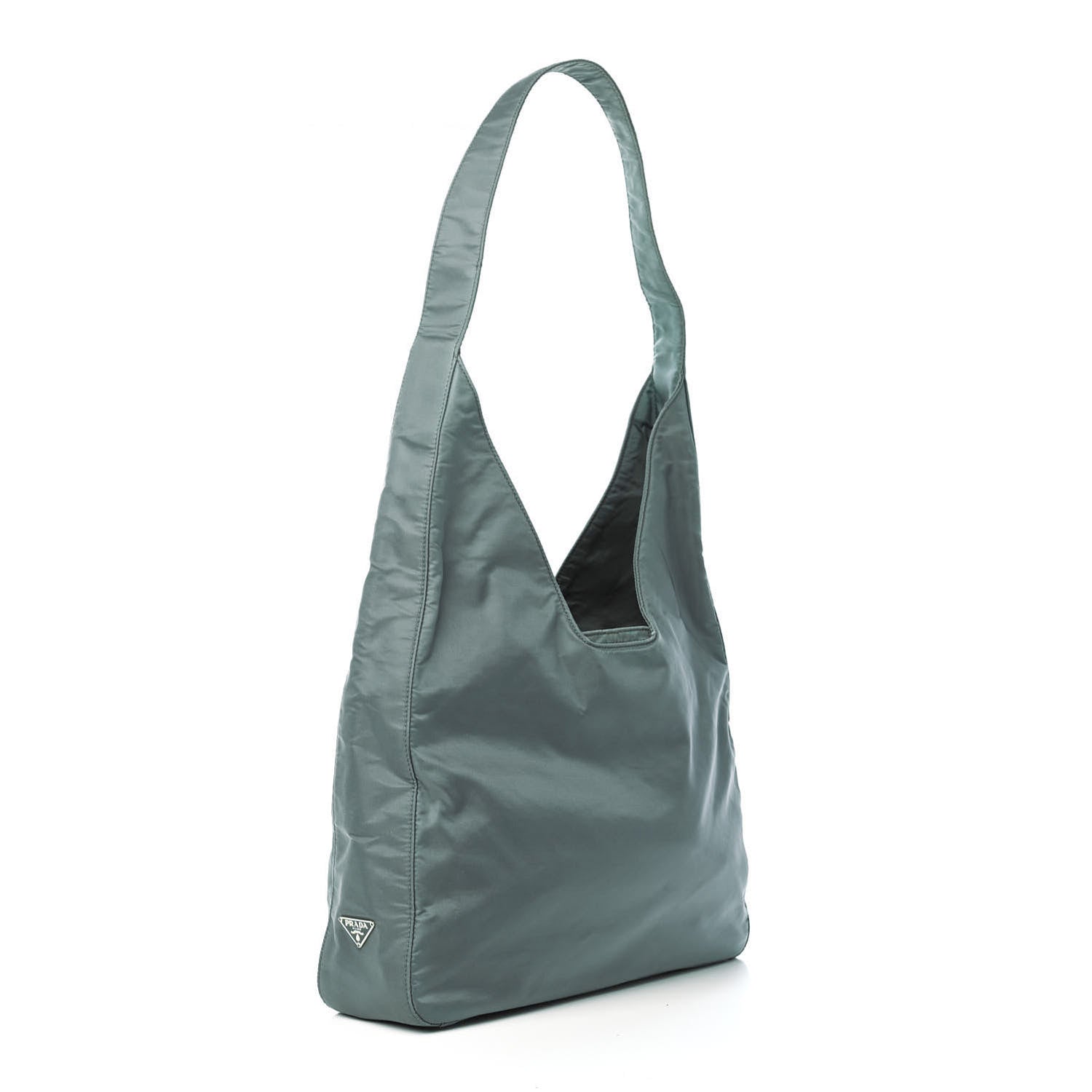 Prada Tessuto Nylon Hobo Smeraldo 2 of 4