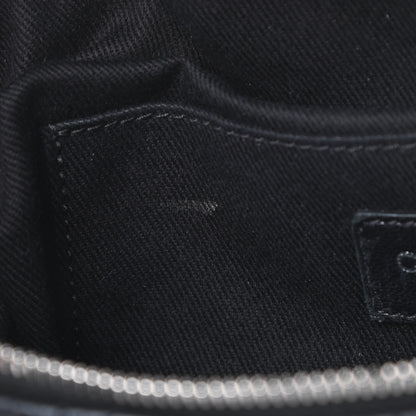 Chanel Grained Calfskin Quilted Waist Belt Bag Black 14 of 14