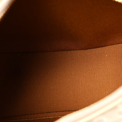 Celine Canvas Calfskin Ava Triomphe Shoulder Bag Grege 5 of 11