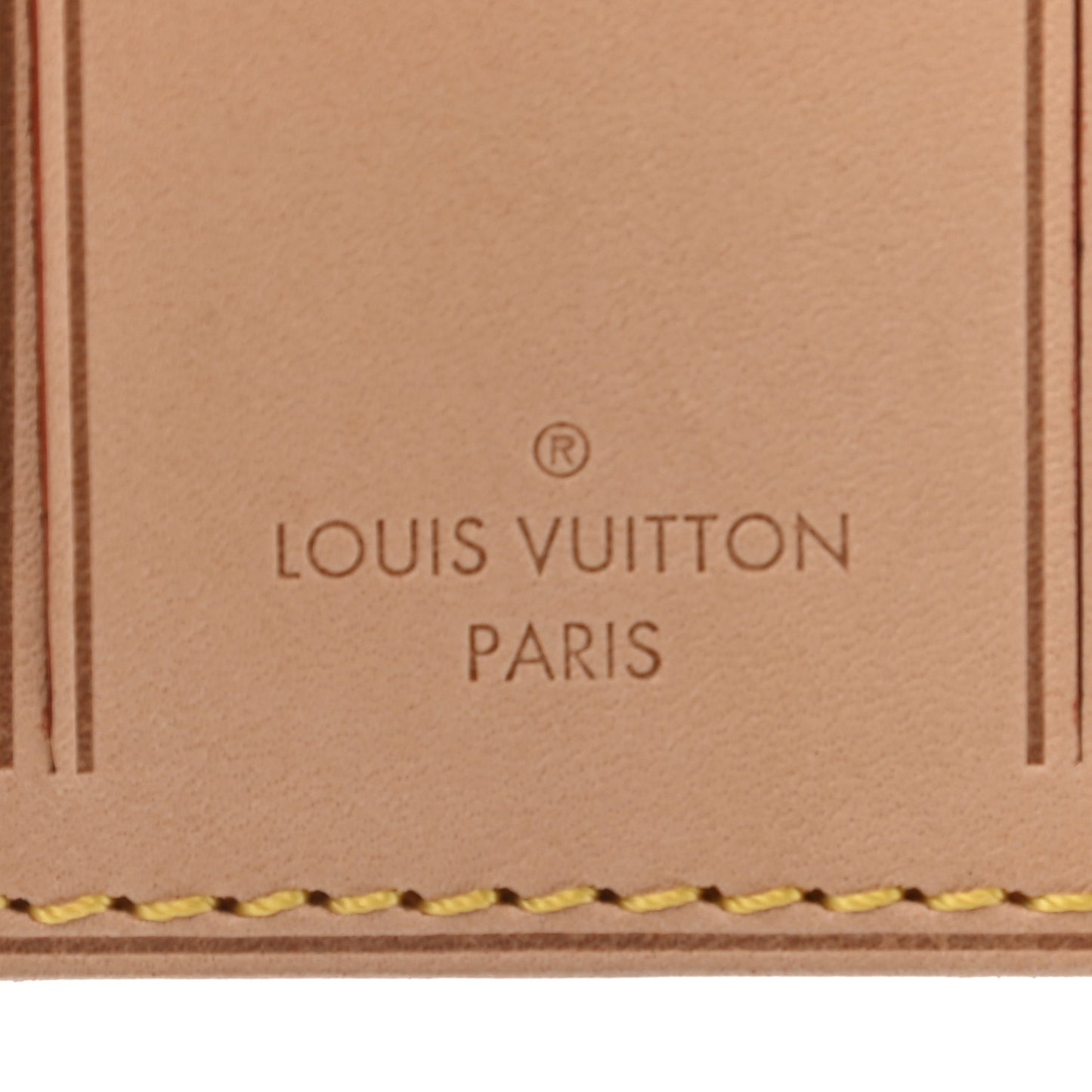 Vachetta Luggage Tag