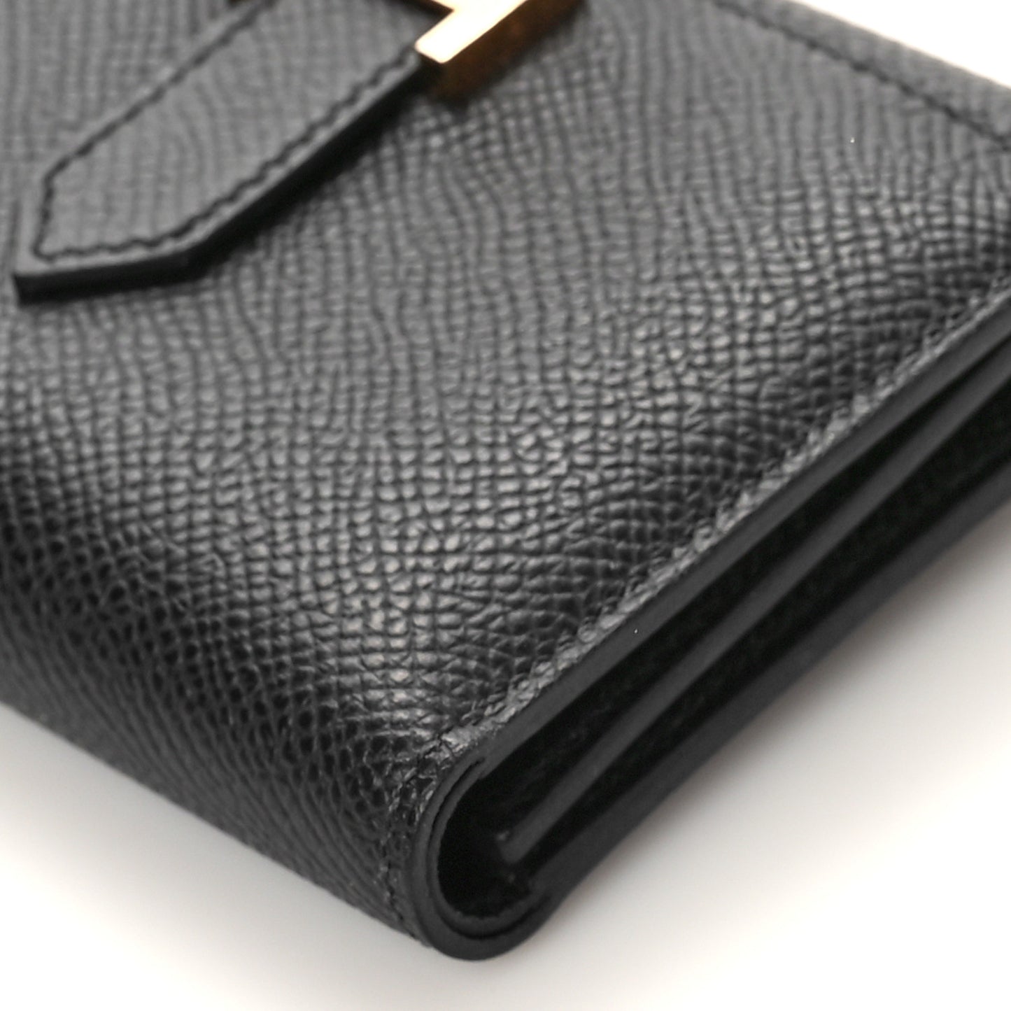 Epsom Tri-Fold Compact Bearn Wallet Black