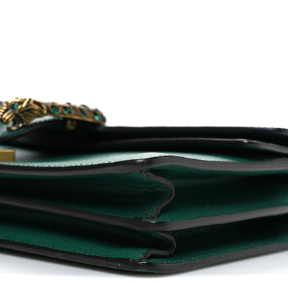 Gucci Pebbled Calfskin Small Dionysus Shoulder Bag Emerald 10 of 10