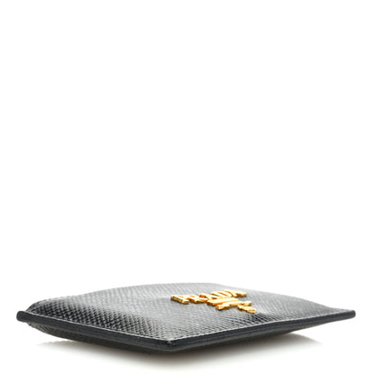 Prada Saffiano Metal Card Case Black 4 of 7