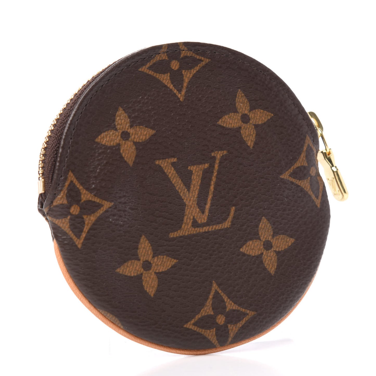 Monogram Round Coin Purse