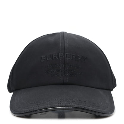 Burberry Cotton Mesh Horseferry Logo Baseball Cap L Black 3 of 9