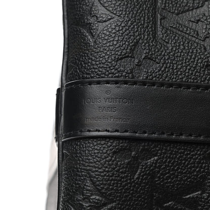 Louis Vuitton Empreinte Monogram Giant Keepall Bandouliere 45 Black 6 of 10