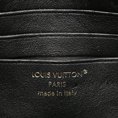 Louis Vuitton Calfskin LV Bloom Wallet On Chain Black 6 of 9