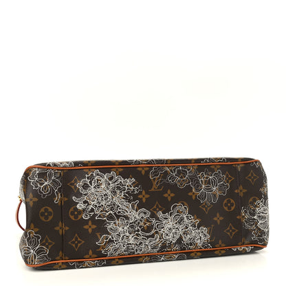 Louis Vuitton Monogram Dentelle Batignolles Horizontal Silver 4 of 8