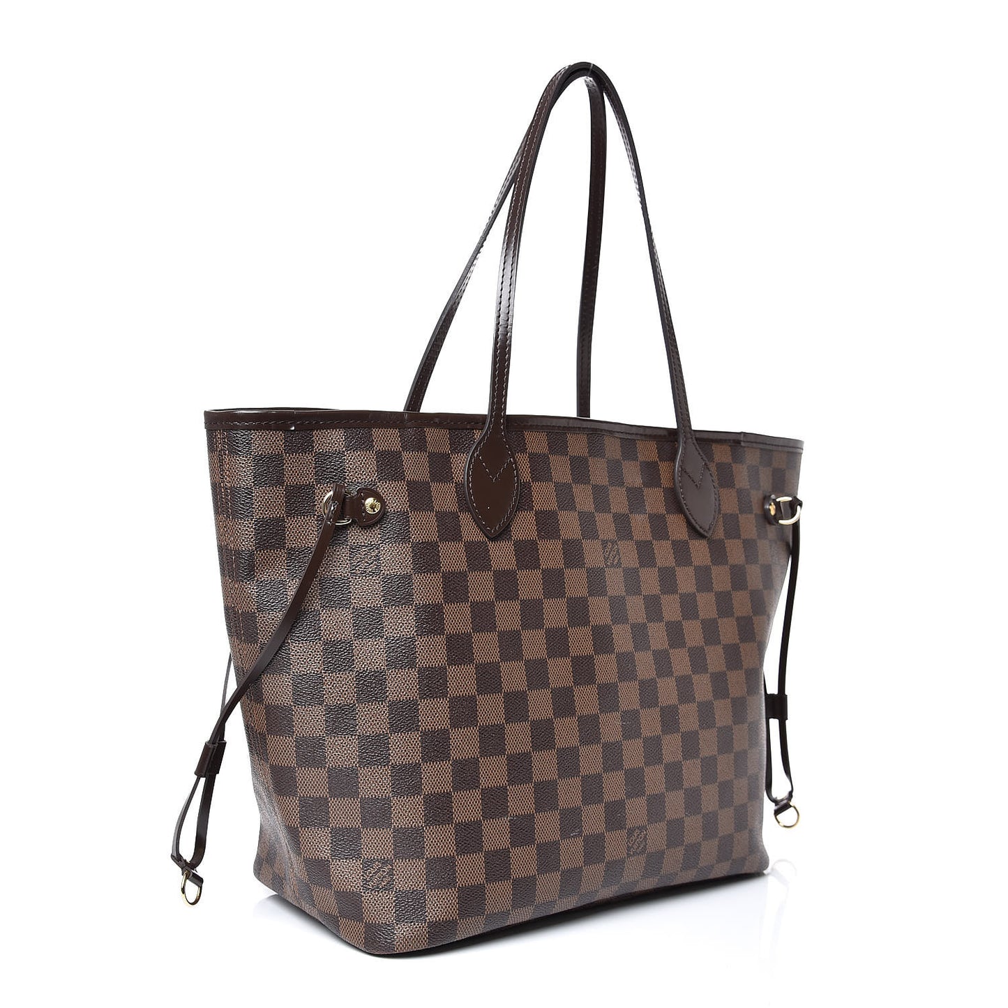 Damier Ebene Neo Neverfull MM Rose Ballerine