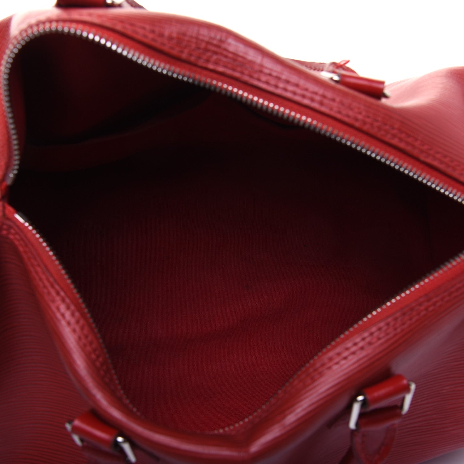 Louis Vuitton Epi Speedy 30 Rouge 5 of 24