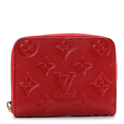 Louis Vuitton Empreinte Zippy Coin Purse Cherry 1 of 7