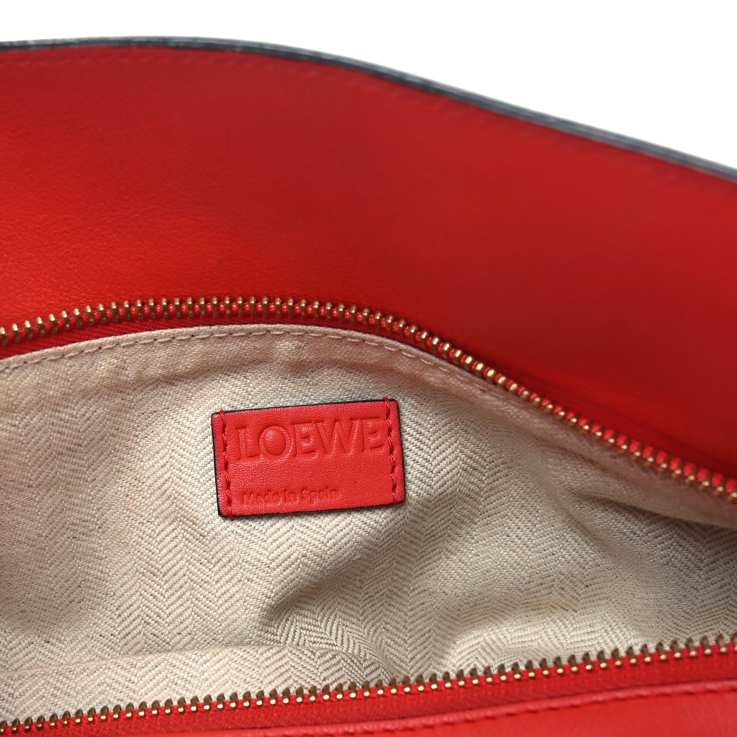 Calfskin Medium Puzzle Bag Scarlet