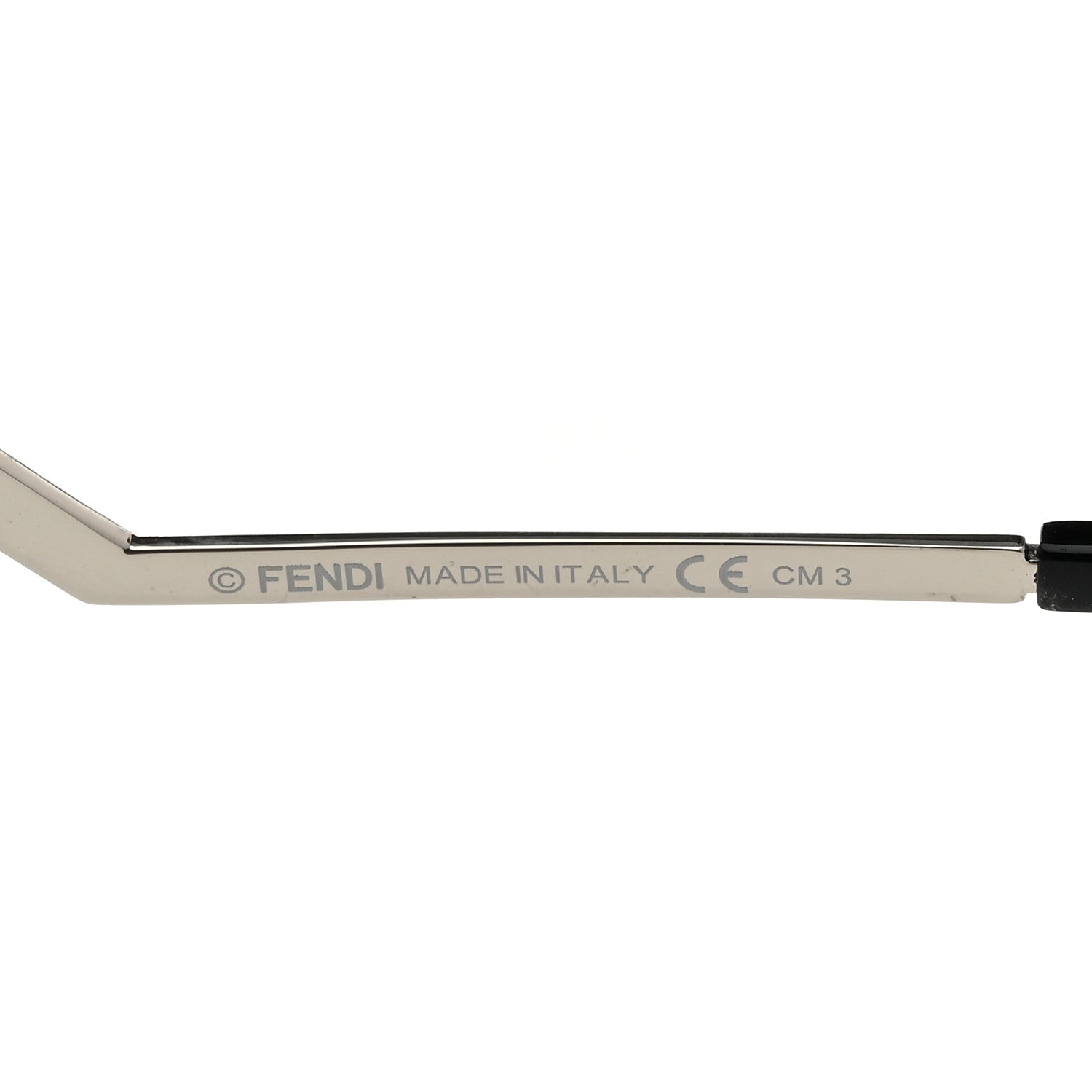 Fendi Iridia Cat Eye Sunglasses FF 0041/S Translucent Peach 6 of 7