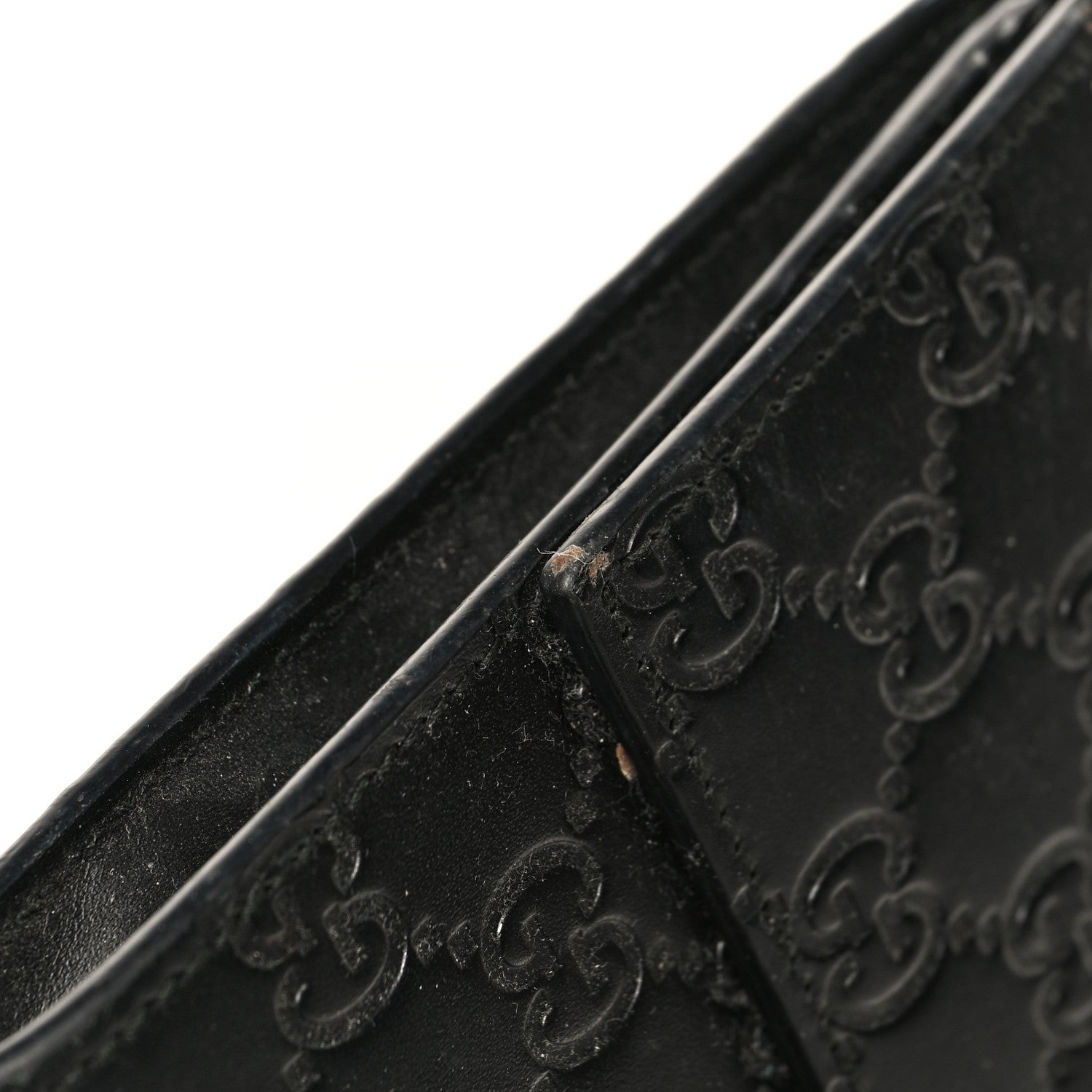 Gucci Guccissima Padlock Clutch Black 9 of 9