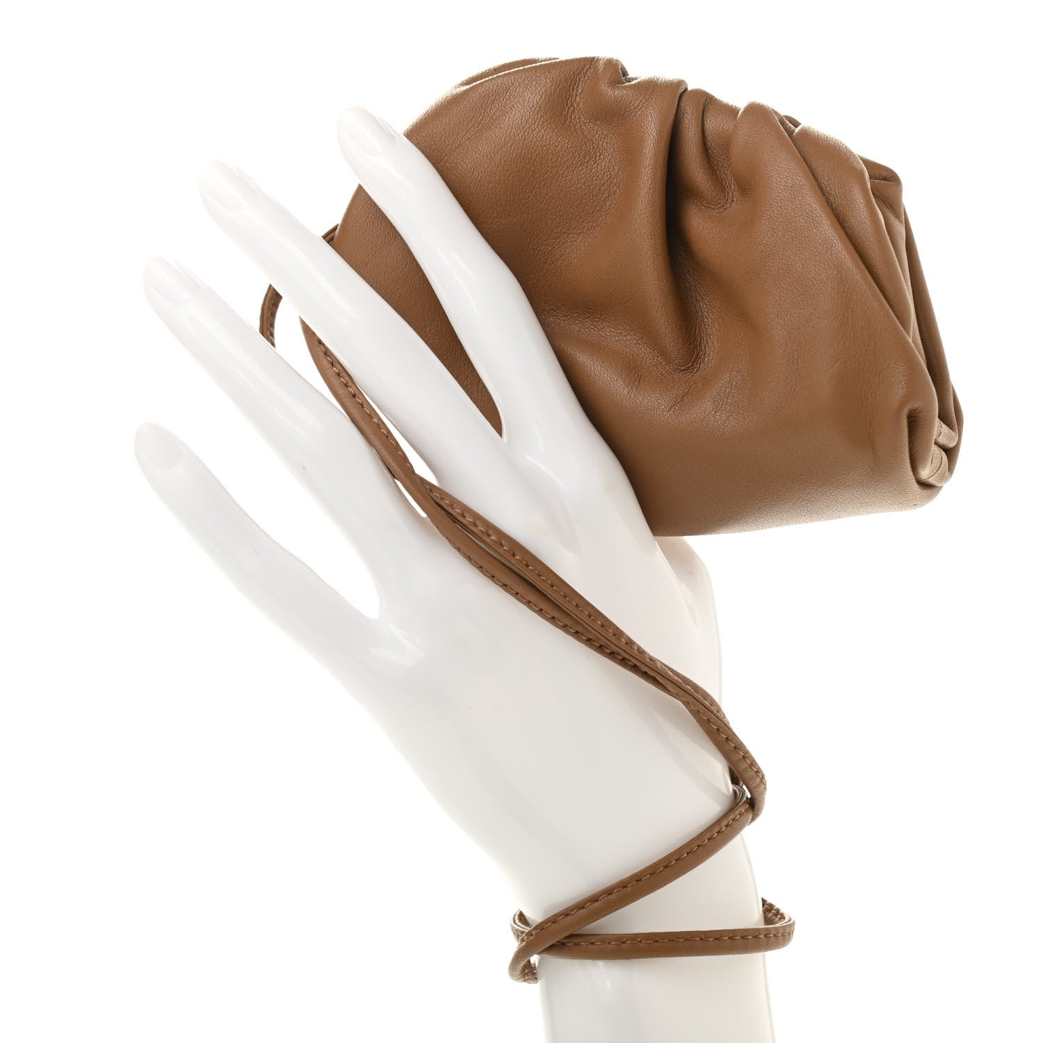 Bottega Veneta Butter Calfskin Coin Purse Cammello 2 of 6