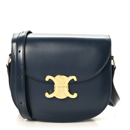 Celine Shiny Calfskin Teen Besace Navy Blue 1 of 9