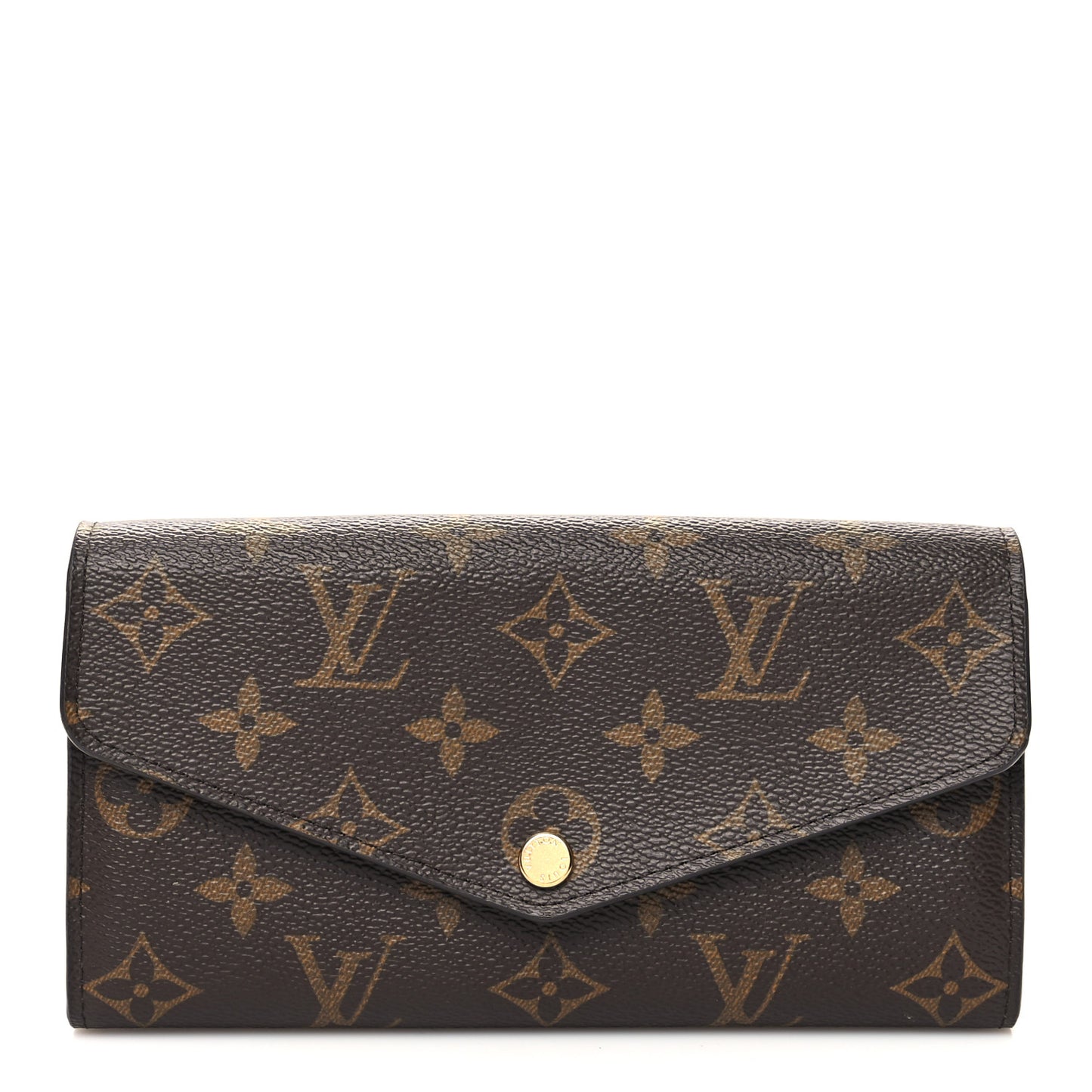 Monogram Sarah Wallet NM Coquelicot