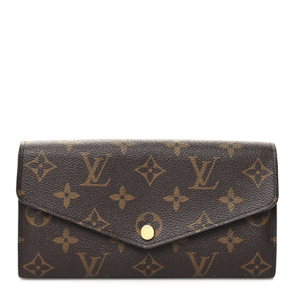 Louis Vuitton Monogram Sarah Wallet NM Coquelicot 1 of 10