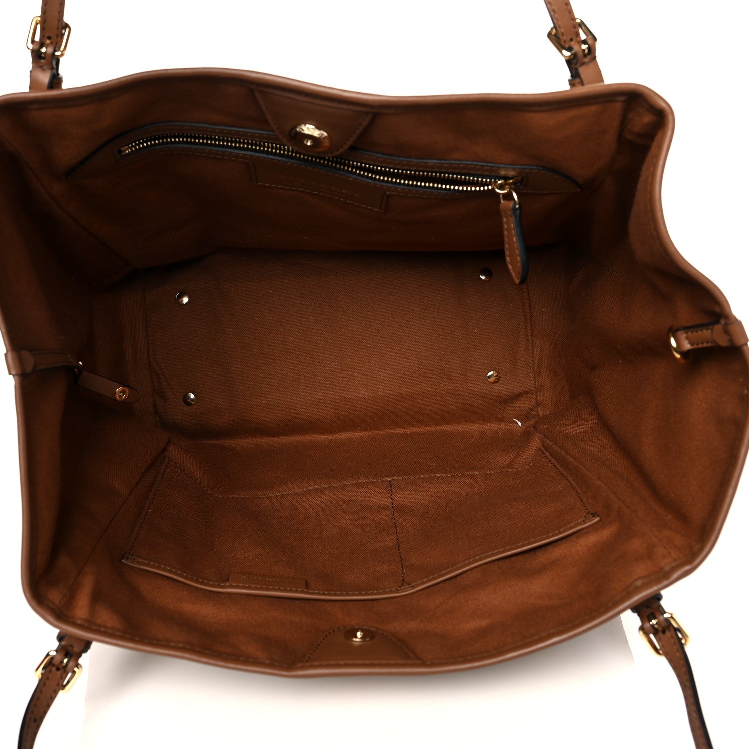 Burberry Horseferry Check Small Canterbury Tote Tan 5 of 10