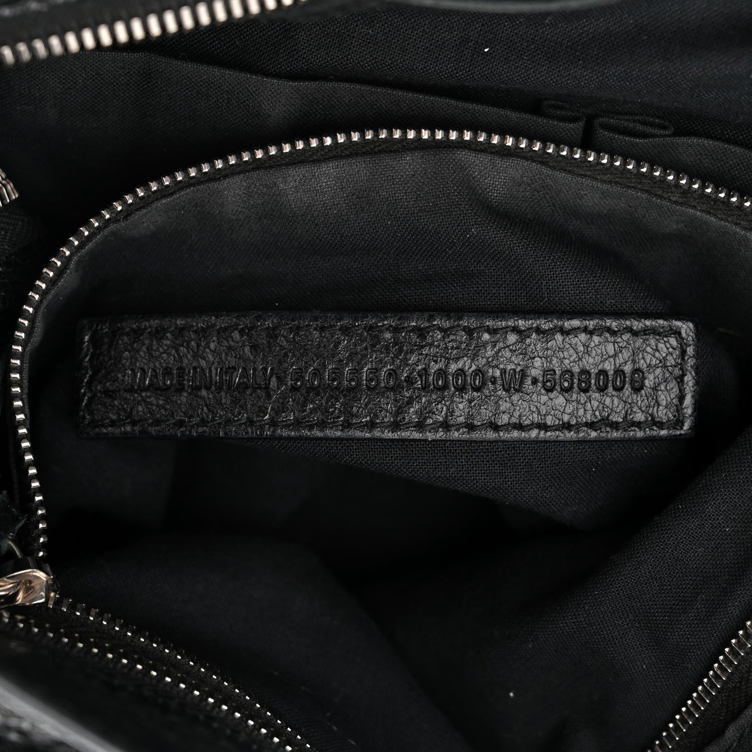 Balenciaga Agneau Classic Silver Hardware City Black 7 of 14