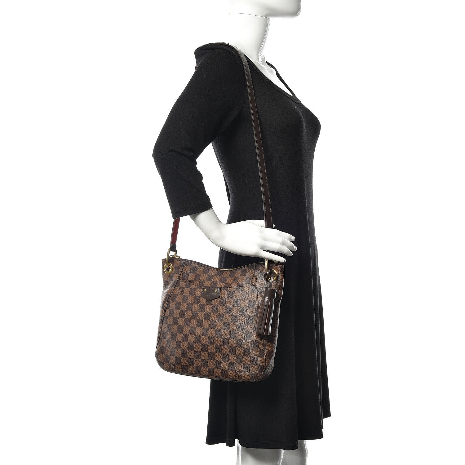 Louis Vuitton Damier Ebene South Bank Besace 2 of 12