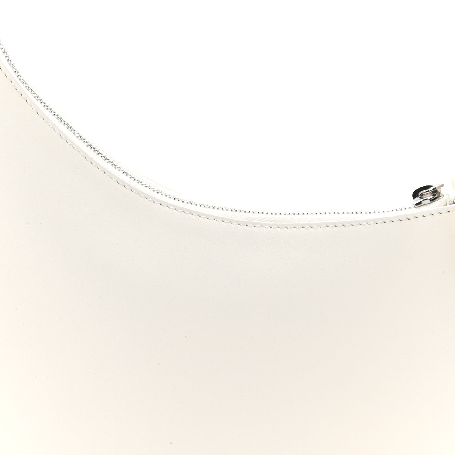 The Row Smooth Calfskin Half Moon Shoulder Bag New Ivory 7 of 9