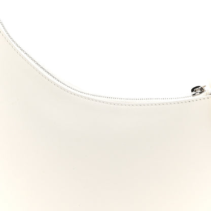 The Row Smooth Calfskin Half Moon Shoulder Bag New Ivory 7 of 9