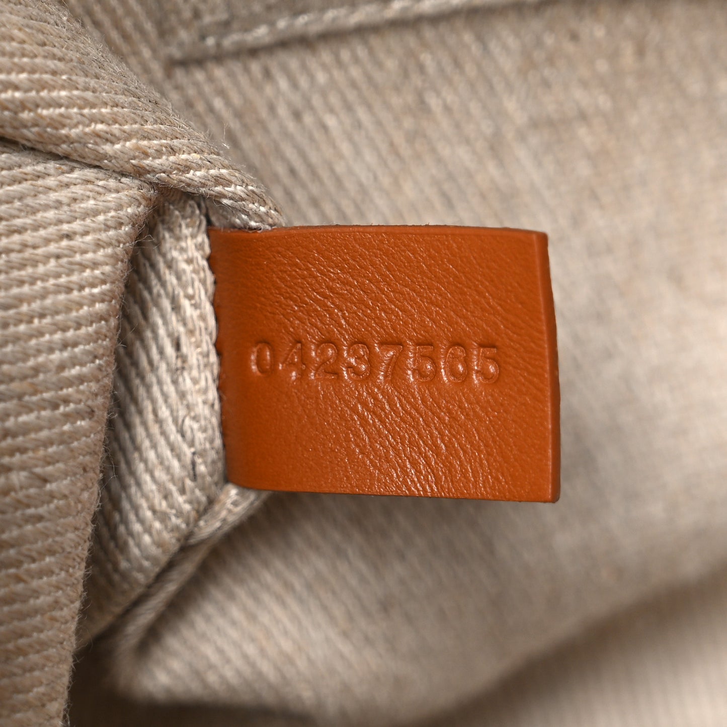 Calfskin Medium Woody Tote Caramel