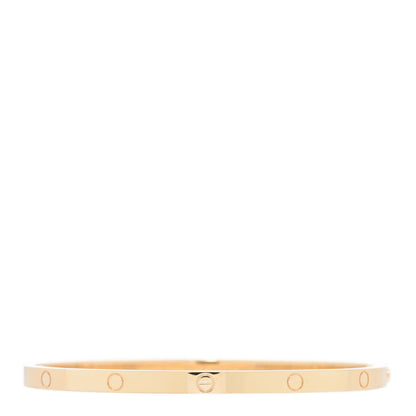 Cartier 18K Yellow Gold Small LOVE Bracelet 17 1 of 5
