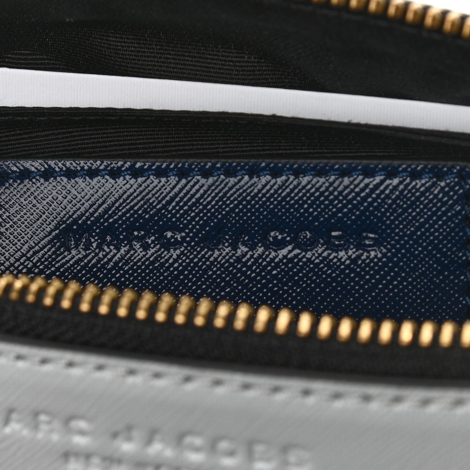 Marc Jacobs Saffiano Small Snapshot Camera Bag Blue Sea 8 of 11