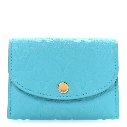 Louis Vuitton LV X TM Empreinte Rosalie Coin Purse Kabira Blue 1 of 7